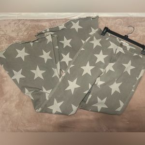 HIGH RISE, SUPER FLARE DENIM JEANS SIZE L